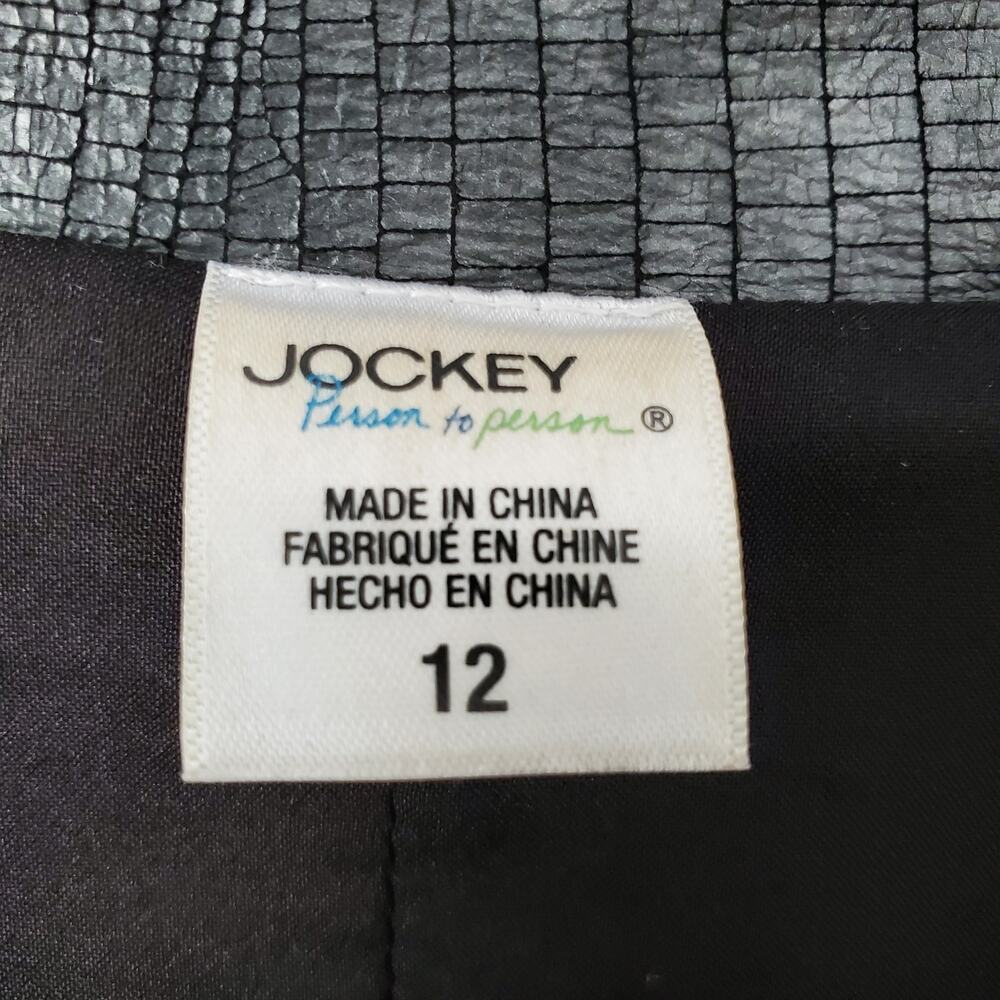 Women Metallic Gray Vegan Moto Jacket L 12 Whimsy Grunge Rocker Modern Indie - Picture 6 of 15